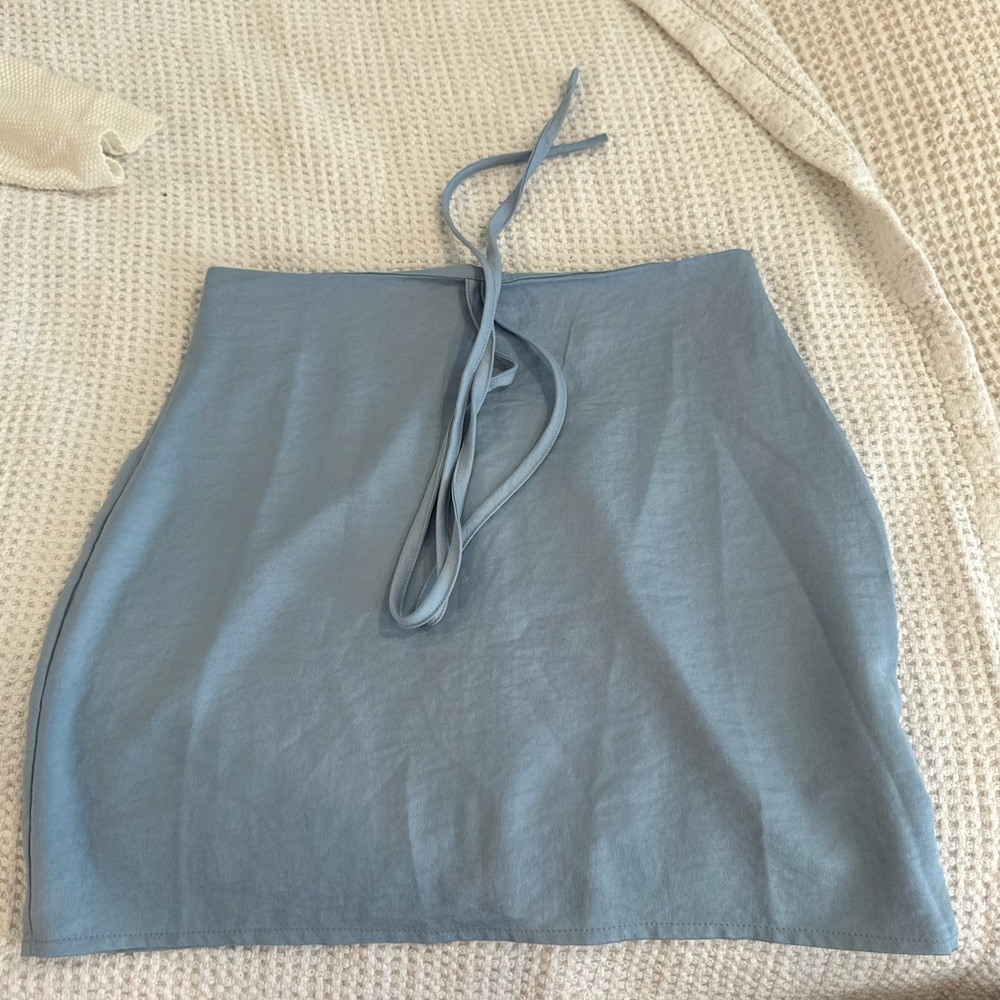 Shein tie skirt